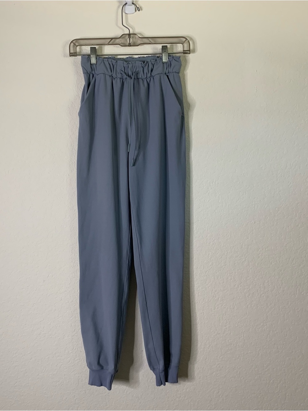 Lululemon womens stretch high rise joggers in chambray 2